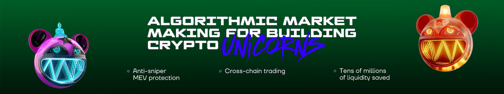 TripleOne - Algorithmic Market Making for Building Crypto Unicorns